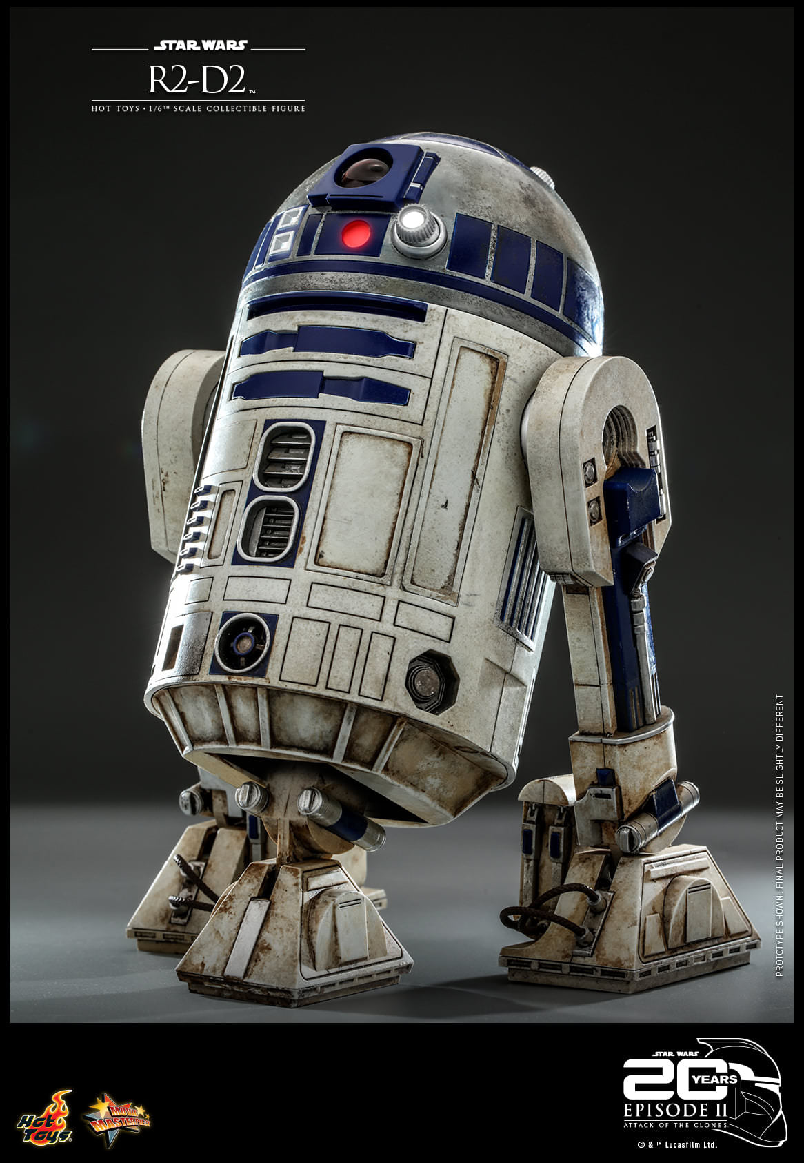 Hot Toys Star Wars Episode II: Attack of the Clones™ - 1/6th scale R2-D2™ Collectible Figure MMS651