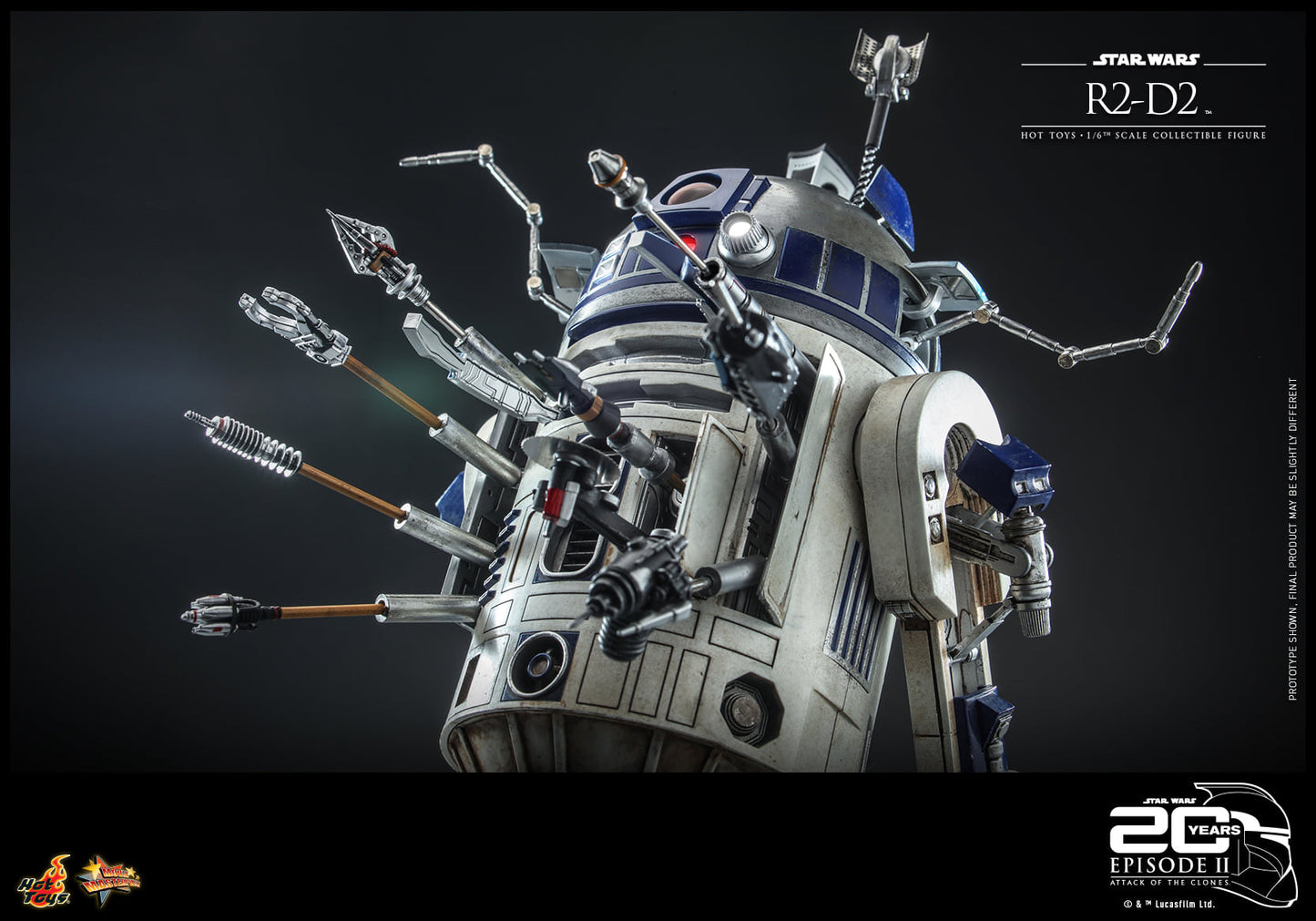 Hot Toys Star Wars Episode II: Attack of the Clones™ - 1/6th scale R2-D2™ Collectible Figure MMS651