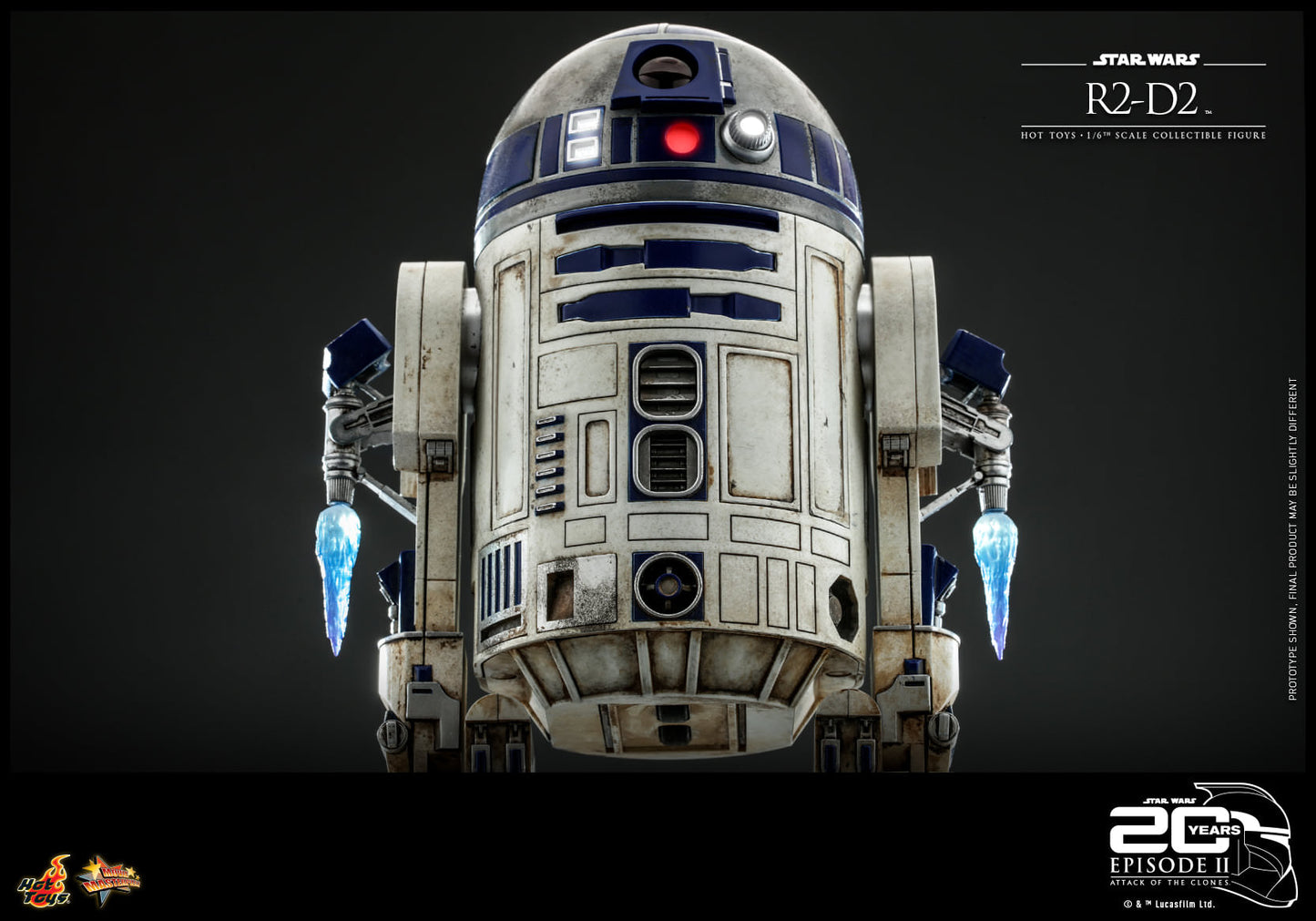 Hot Toys Star Wars Episode II: Attack of the Clones™ - 1/6th scale R2-D2™ Collectible Figure MMS651