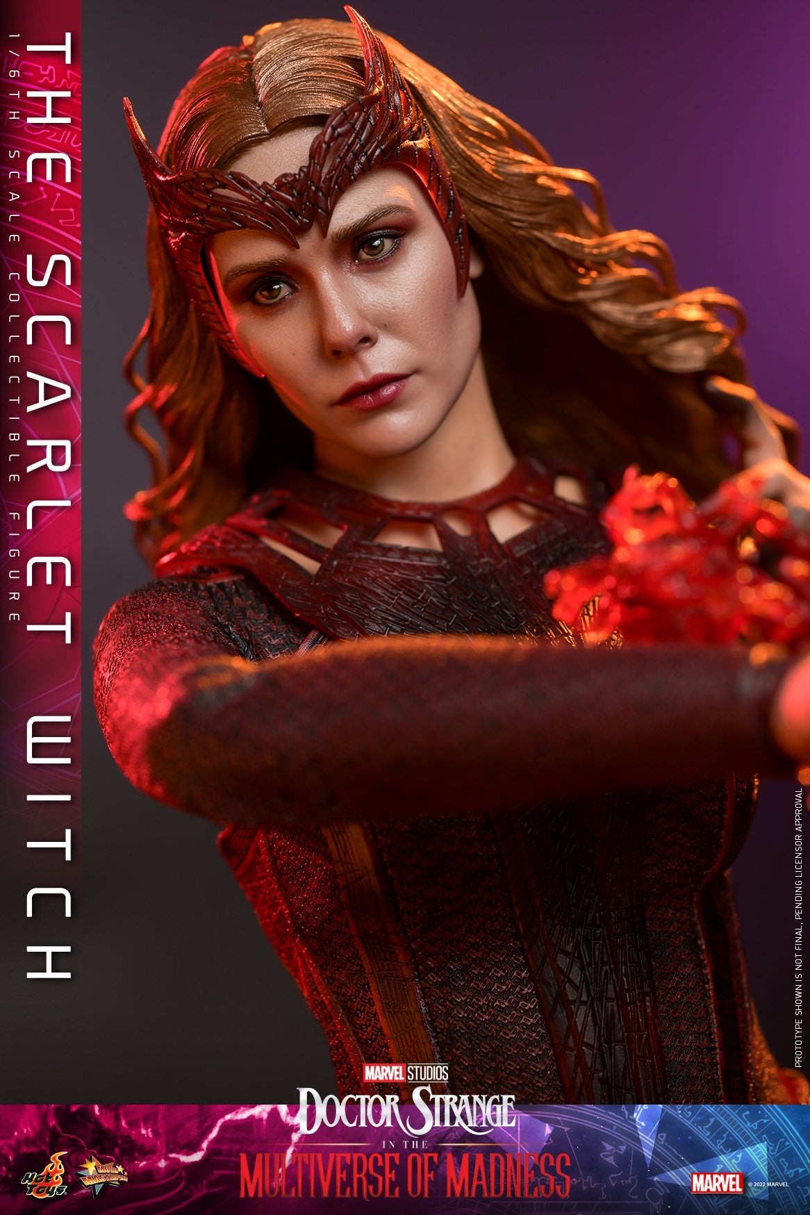 Hot Toys Doctor Strange in the Multiverse of Madness - 1/6th scale The Scarlet Witch Collectible Figure MMS652