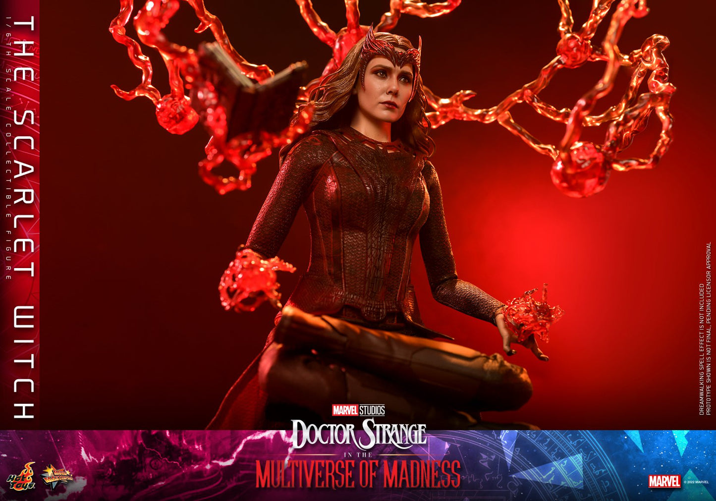 Hot Toys Doctor Strange in the Multiverse of Madness - 1/6th scale The Scarlet Witch Collectible Figure MMS652