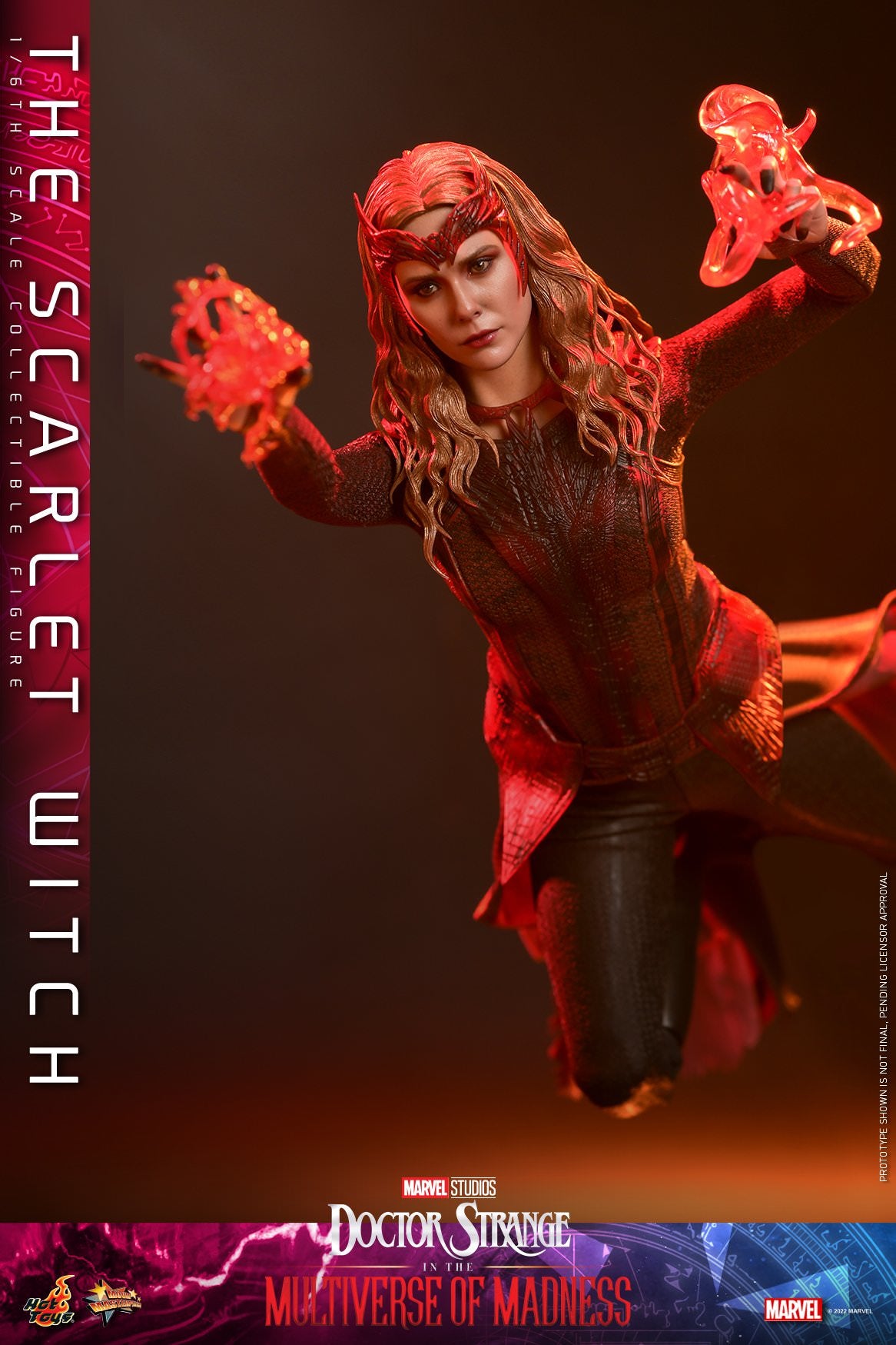 Hot Toys Doctor Strange in the Multiverse of Madness - 1/6th scale The Scarlet Witch Collectible Figure MMS652