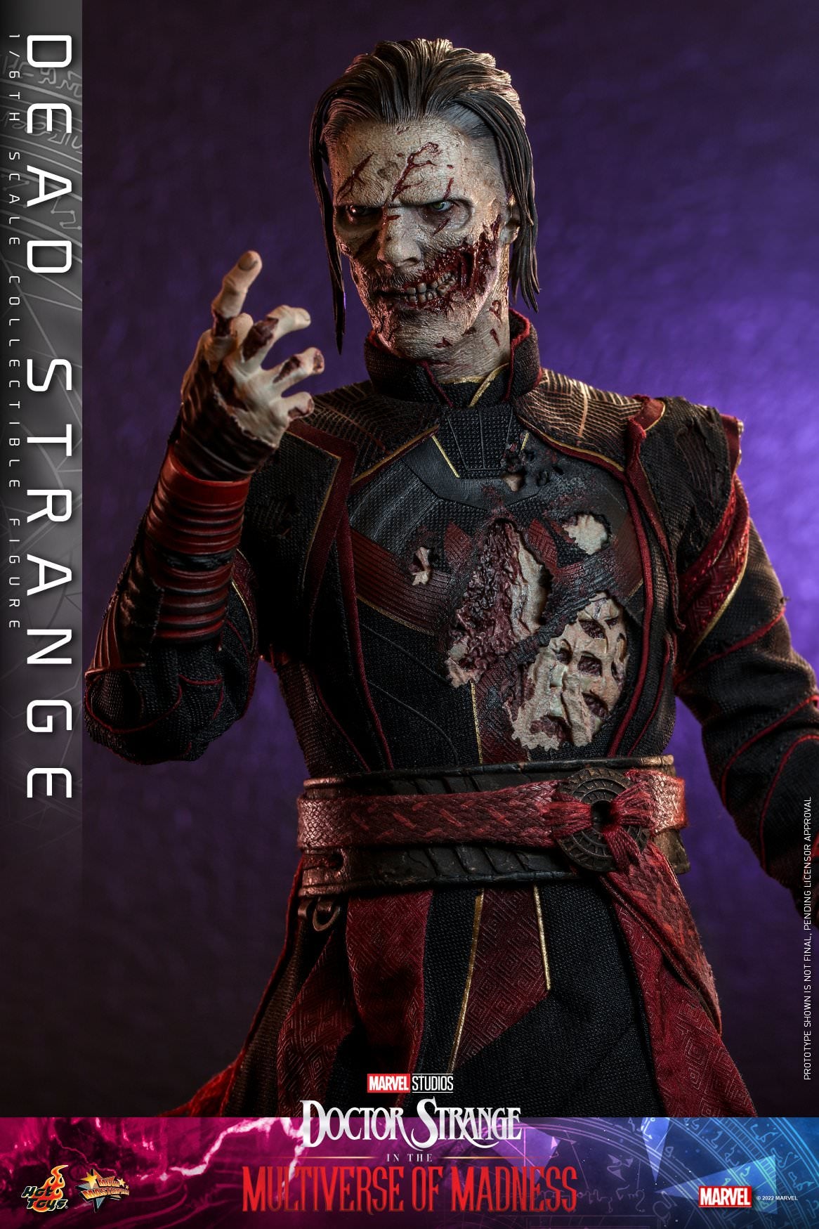 Hot Toys Doctor Strange in the Multiverse of Madness -  1/6th scale Dead Strange Collectible Figure MMS654