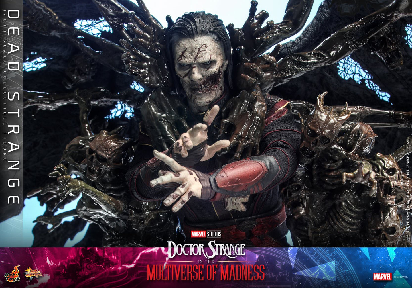 Hot Toys Doctor Strange in the Multiverse of Madness -  1/6th scale Dead Strange Collectible Figure MMS654