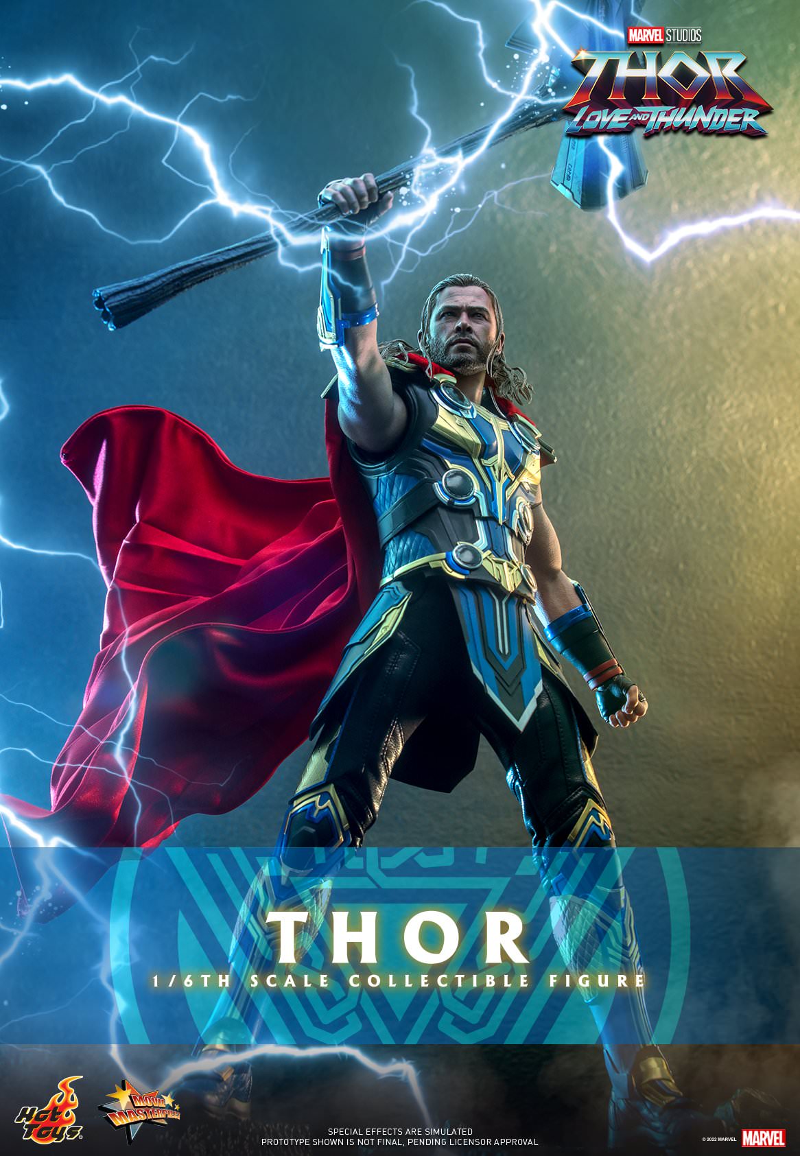 Hot Toys Thor: Love and Thunder -  1:6 Scale Thor Collectible Figure MMS655