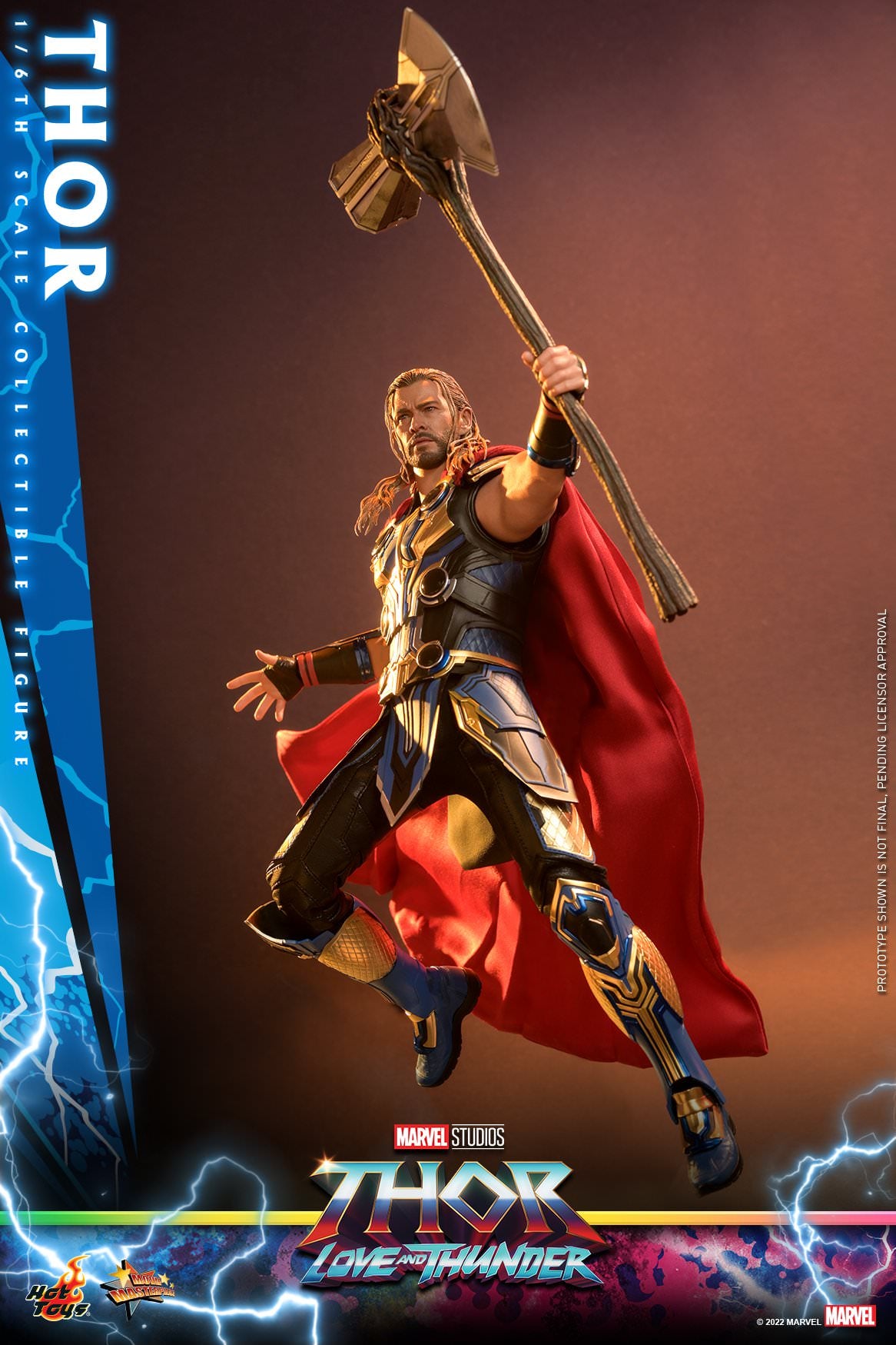 Hot Toys Thor: Love and Thunder -  1:6 Scale Thor Collectible Figure MMS655