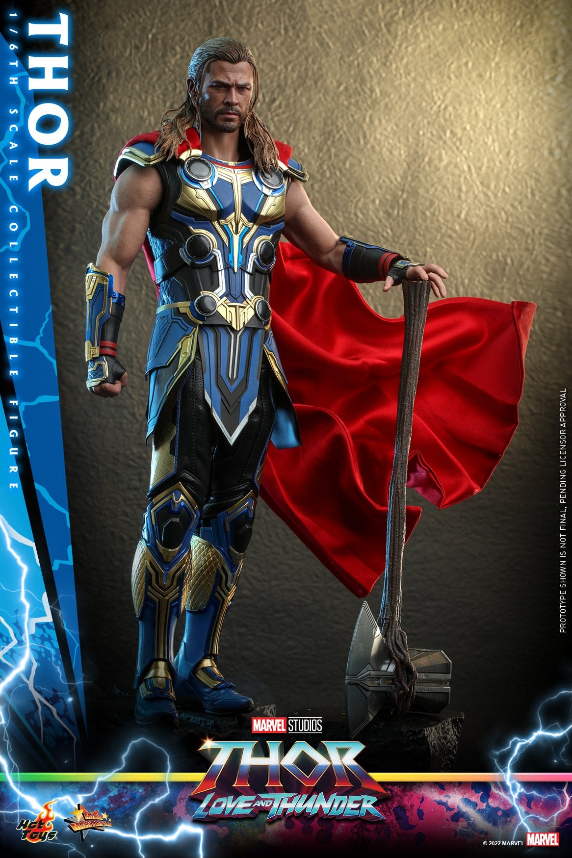 Hot Toys Thor: Love and Thunder -  1:6 Scale Thor Collectible Figure MMS655