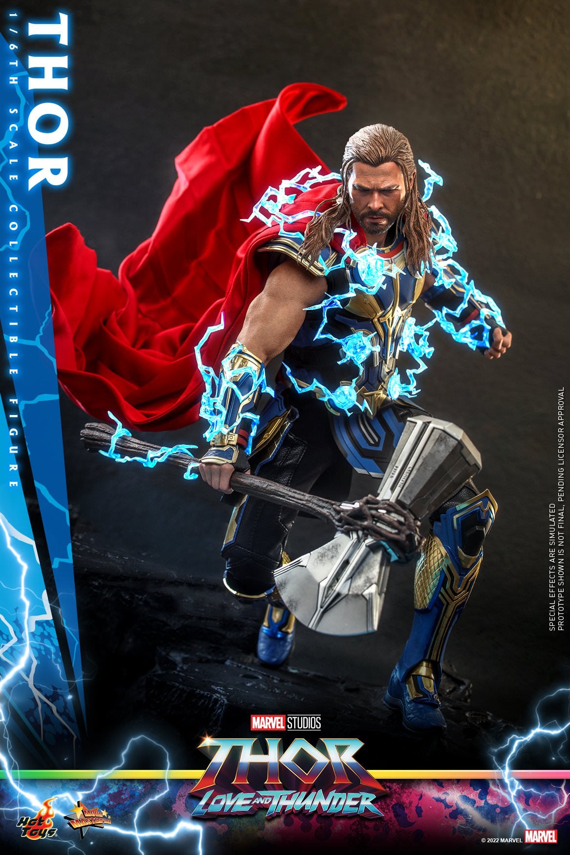 Hot Toys Thor: Love and Thunder -  1:6 Scale Thor Collectible Figure MMS655