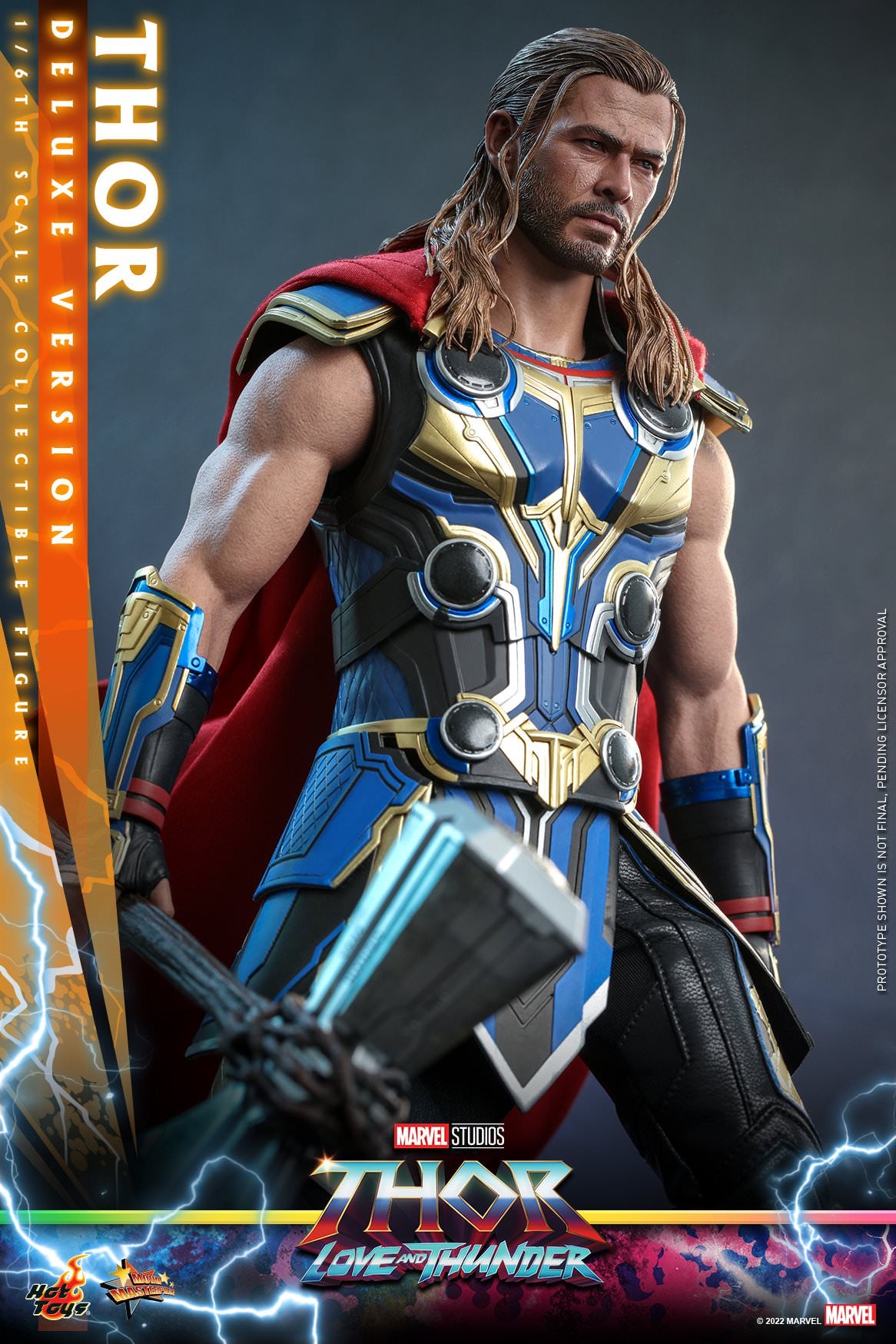 Hot Toys Thor: Love and Thunder -  1:6 Scale Collectible Figure (Deluxe Version) MMS656