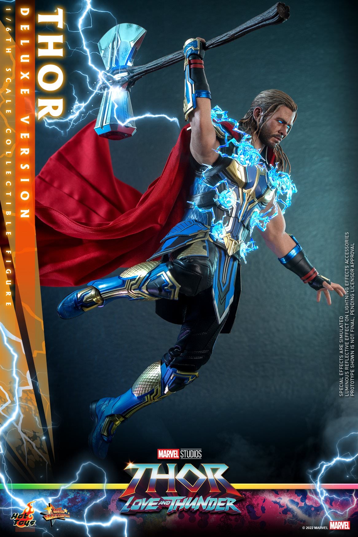 Hot Toys Thor: Love and Thunder -  1:6 Scale Collectible Figure (Deluxe Version) MMS656