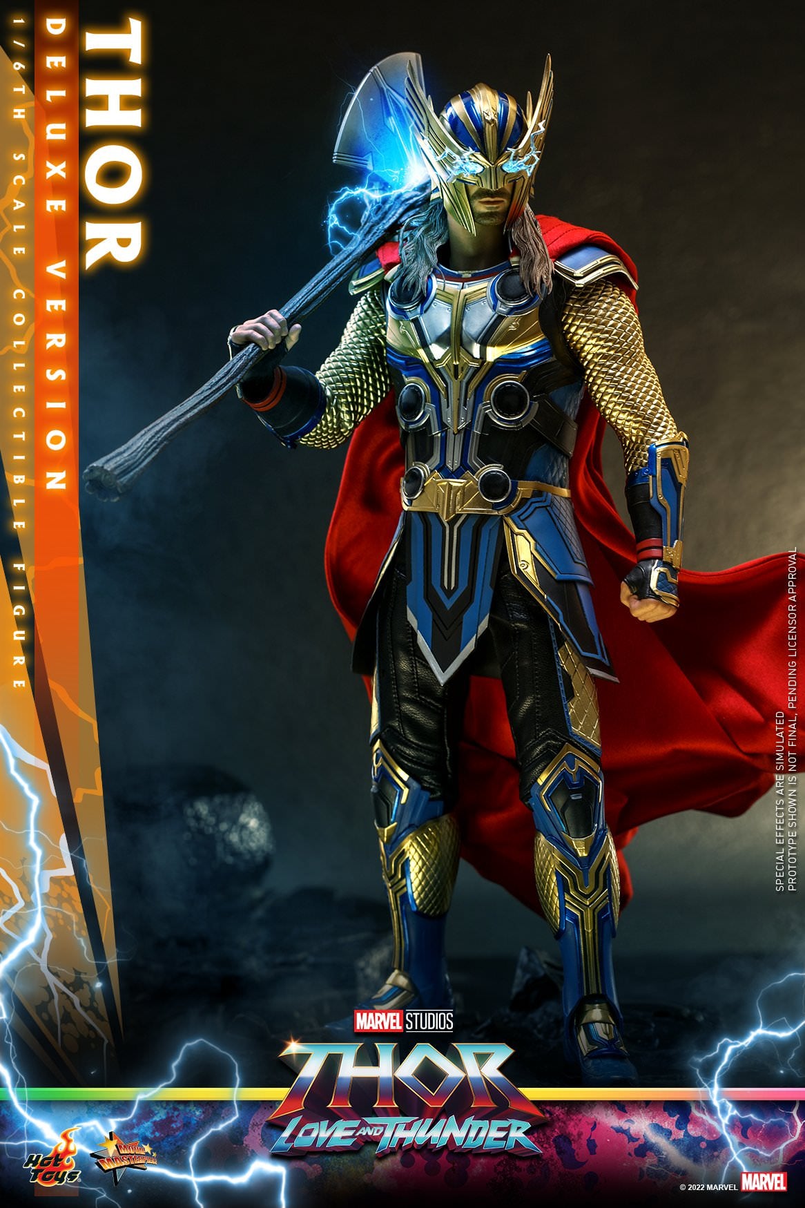 Hot Toys Thor: Love and Thunder -  1:6 Scale Collectible Figure (Deluxe Version) MMS656