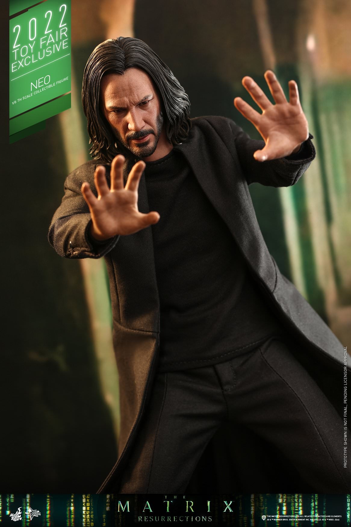 Hot Toys ''The Matrix Resurrections'' - Neo 1:6 Scale Collectible Figure (Toy Fair Exclusive) MMS657