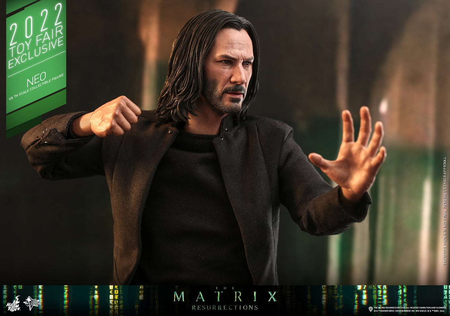 Hot Toys ''The Matrix Resurrections'' - Neo 1:6 Scale Collectible Figure (Toy Fair Exclusive) MMS657