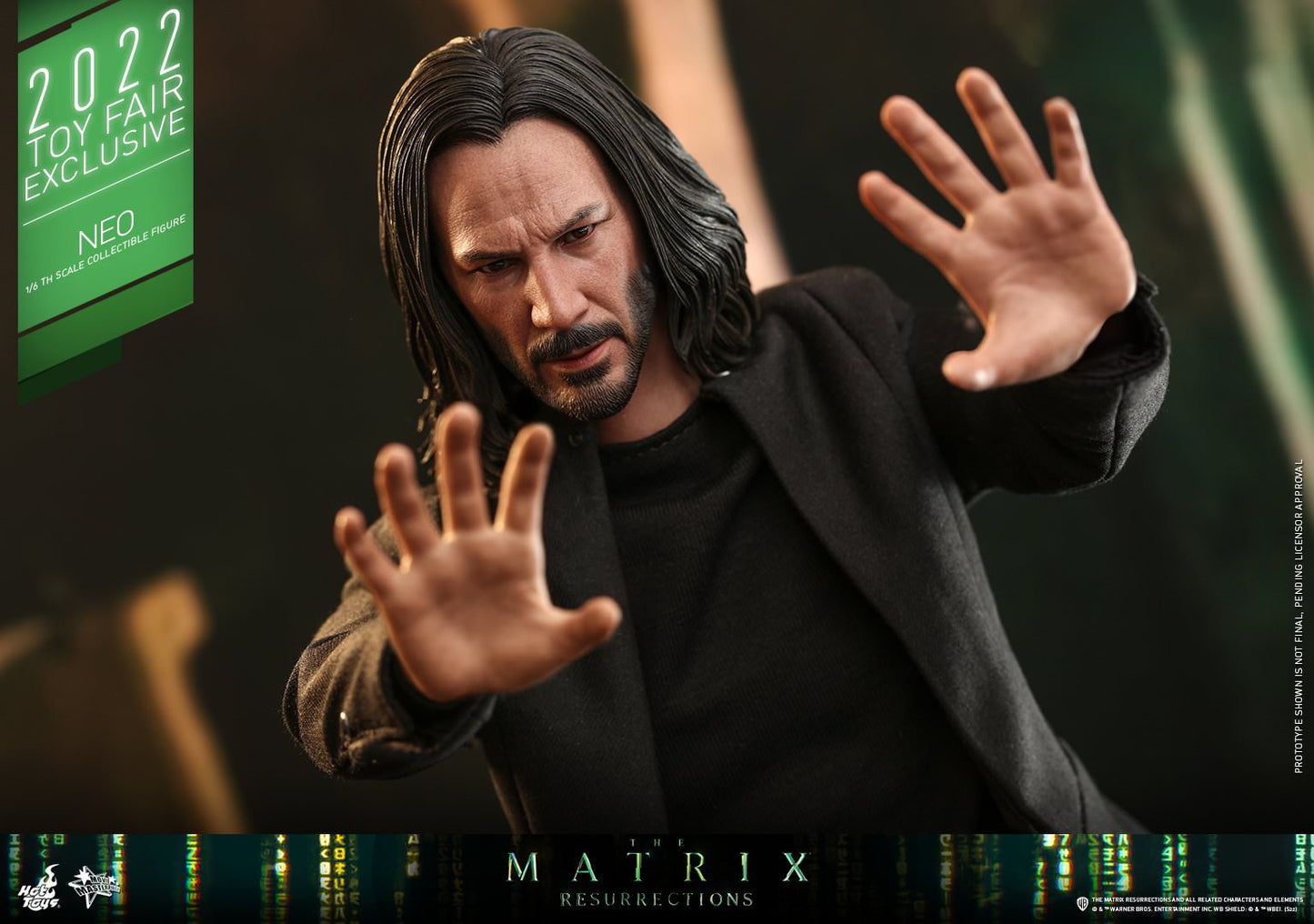 Hot Toys ''The Matrix Resurrections'' - Neo 1:6 Scale Collectible Figure (Toy Fair Exclusive) MMS657