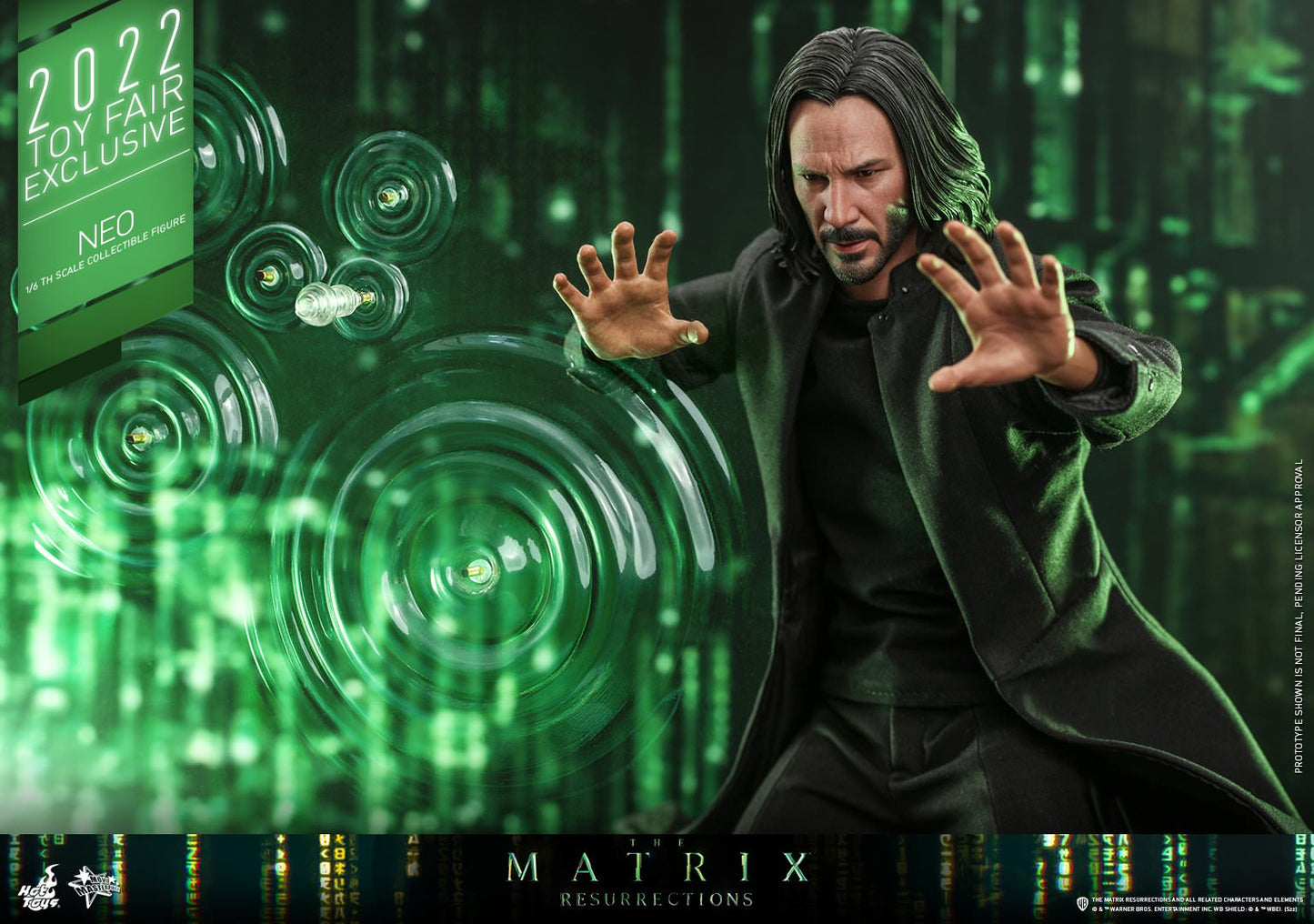 Hot Toys ''The Matrix Resurrections'' - Neo 1:6 Scale Collectible Figure (Toy Fair Exclusive) MMS657