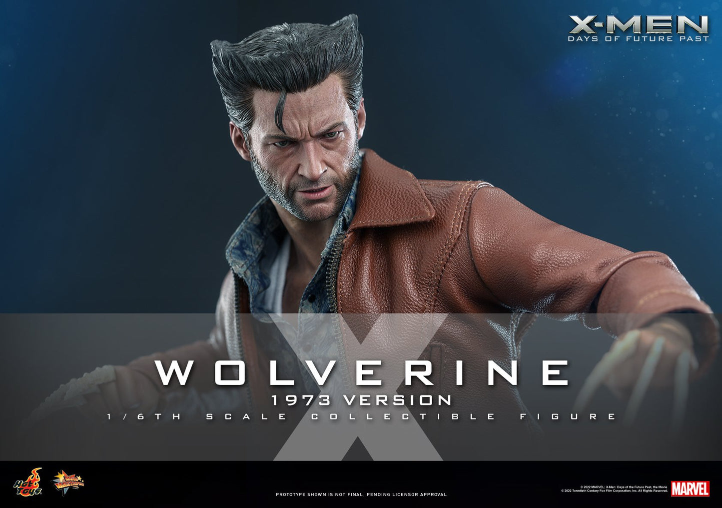 Hot Toys X-men: Days Of Future Past Wolverine (1973 Version) 1:6 Scale Collectible Figure (Regular Edition) MMS659