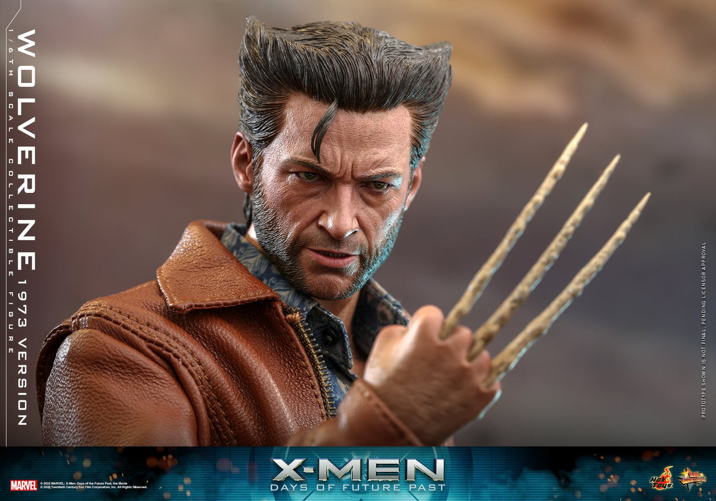 Hot Toys X-men: Days Of Future Past Wolverine (1973 Version) 1:6 Scale Collectible Figure (Regular Edition) MMS659