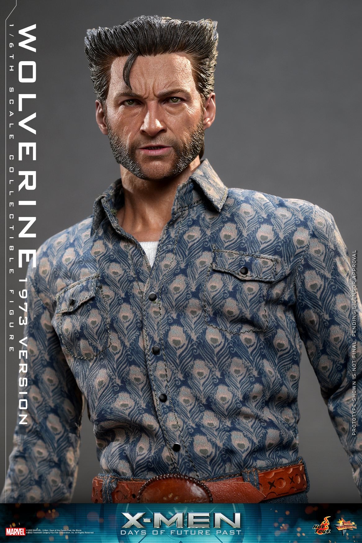 Hot Toys X-men: Days Of Future Past Wolverine (1973 Version) 1:6 Scale Collectible Figure (Regular Edition) MMS659