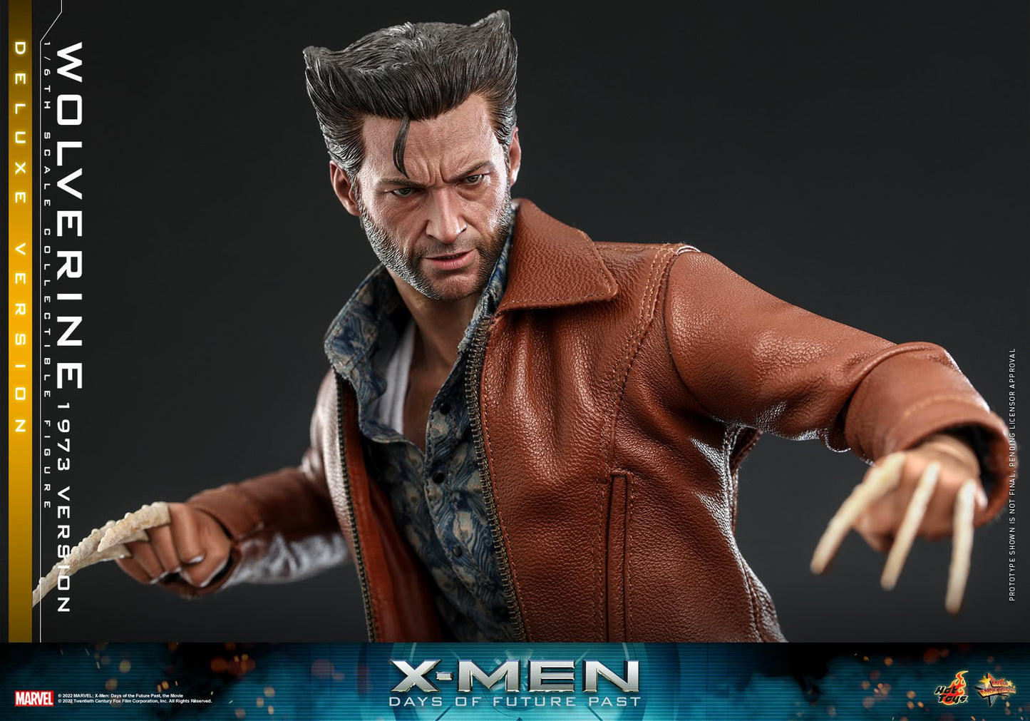 Hot Toys X-men: Days Of Future Past Wolverine (1973 Version) 1:6 Scale Collectible Figure Deluxe Version (Regular Edition）MMS660