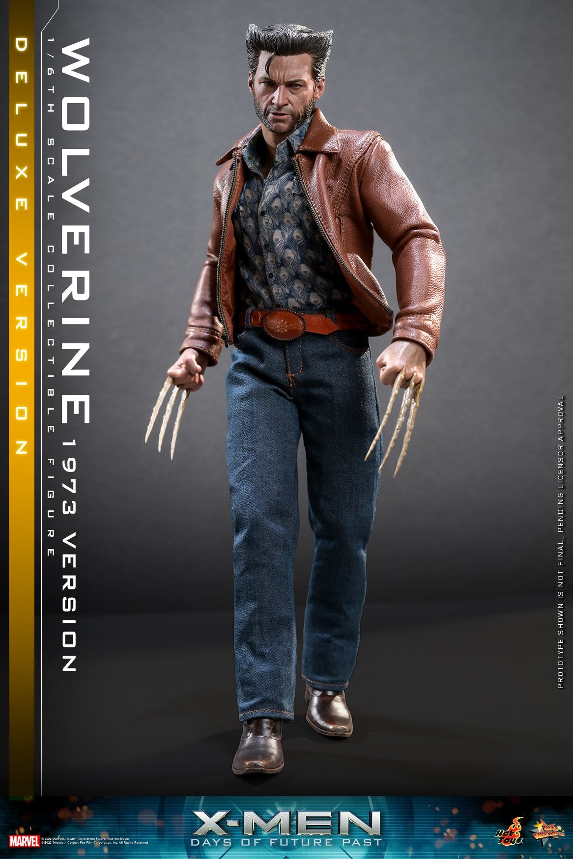 Hot Toys X-men: Days Of Future Past Wolverine (1973 Version) 1:6 Scale Collectible Figure Deluxe Version (Regular Edition）MMS660