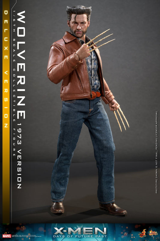 Hot Toys X-men: Days Of Future Past Wolverine (1973 Version) 1:6 Scale Collectible Figure Deluxe Version (Regular Edition）MMS660