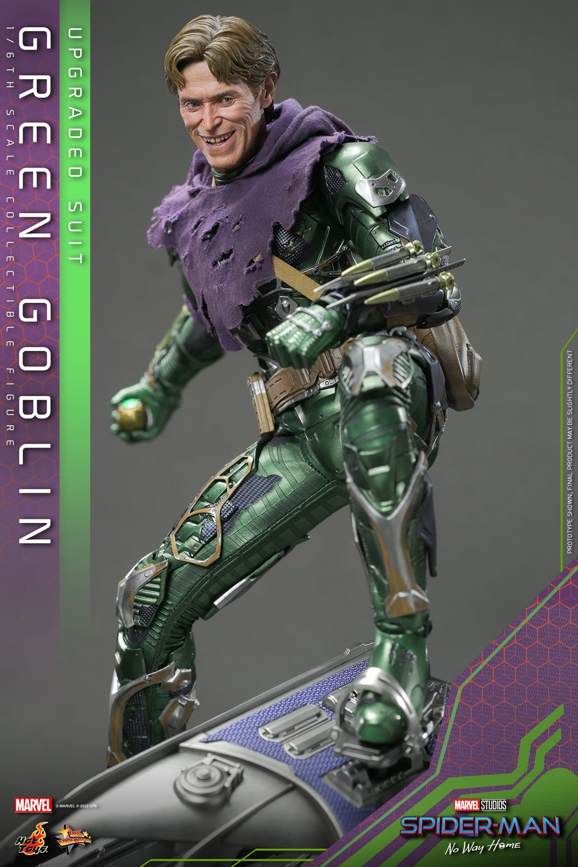 Hot Toys Spider-man: No Way Home - Green Goblin (Upgraded Suit) 1:6 Scale Collectible Figure MMS674