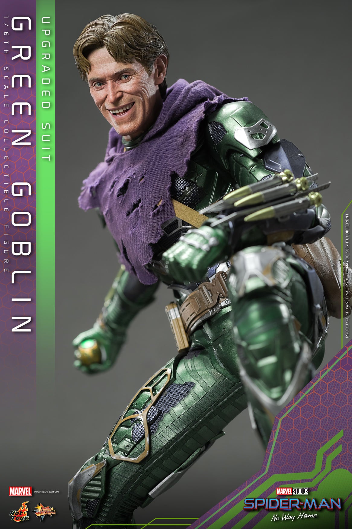 Hot Toys Spider-man: No Way Home - Green Goblin (Upgraded Suit) 1:6 Scale Collectible Figure MMS674