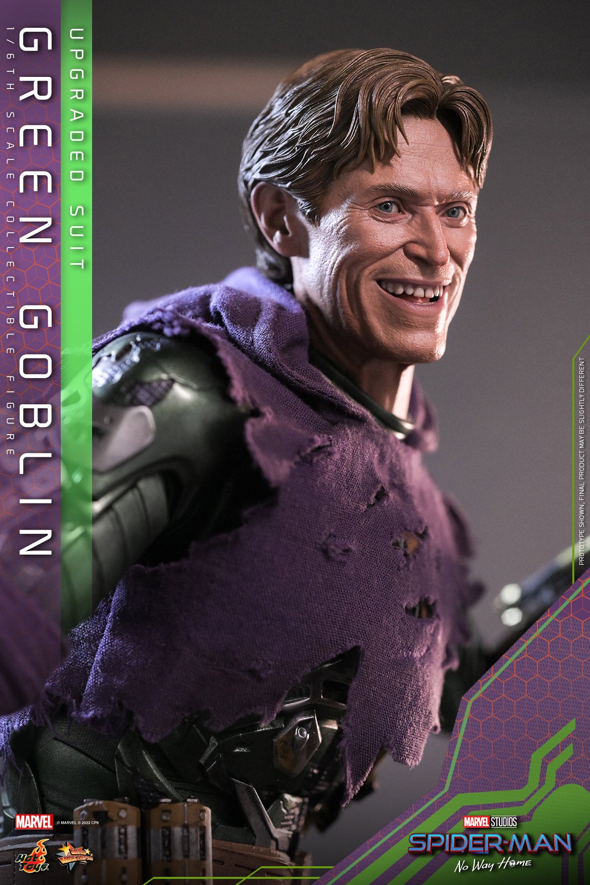 Hot Toys Spider-man: No Way Home - Green Goblin (Upgraded Suit) 1:6 Scale Collectible Figure MMS674