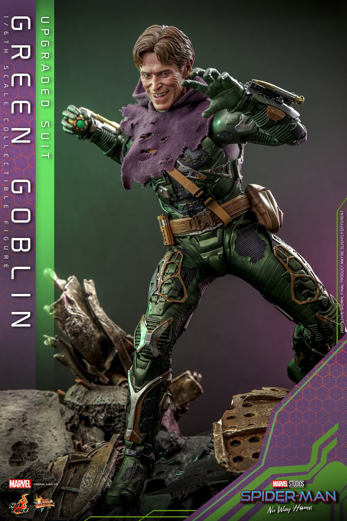 Hot Toys Spider-man: No Way Home - Green Goblin (Upgraded Suit) 1:6 Scale Collectible Figure MMS674