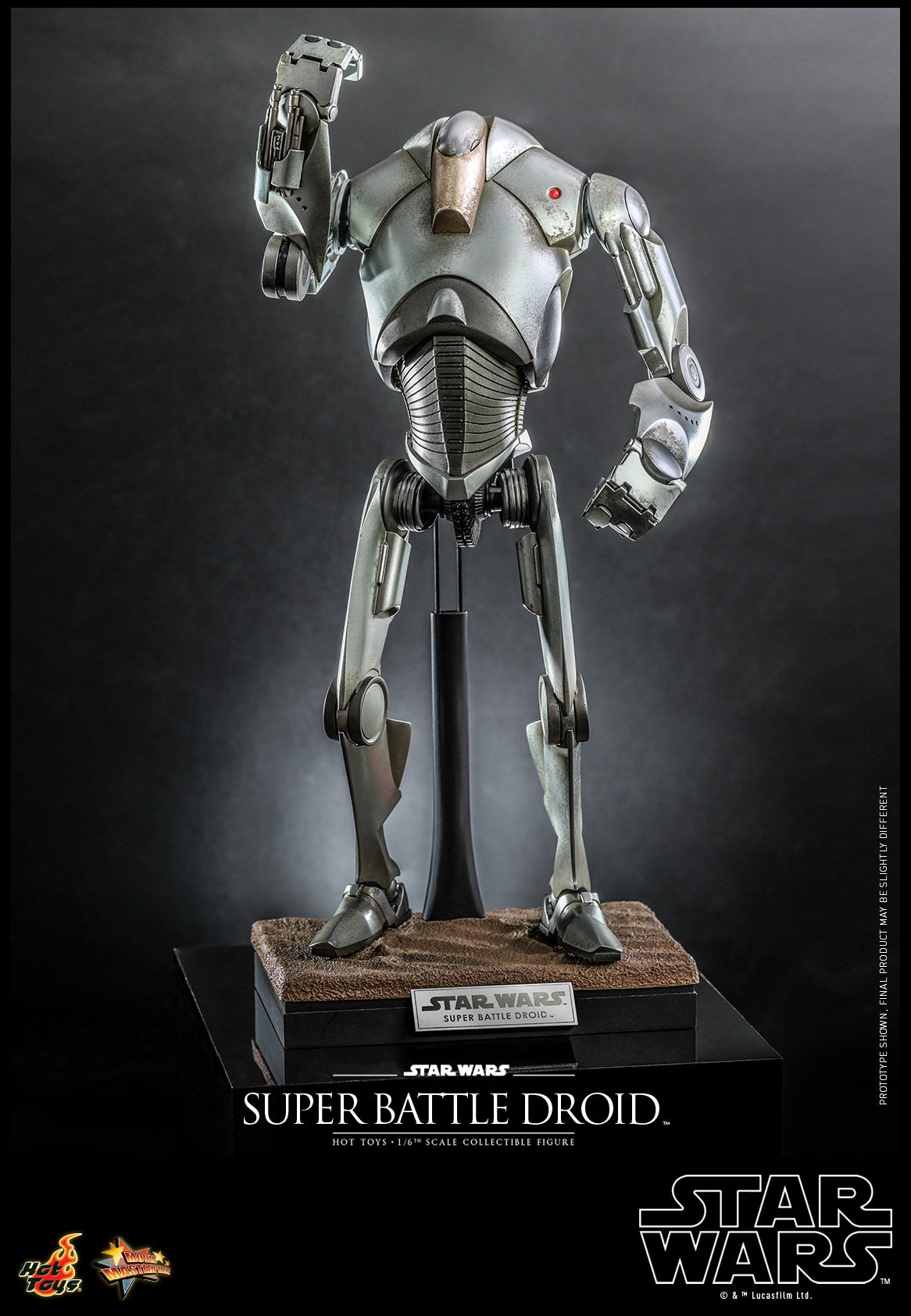 Hot Toys Star Wars Episode Ii: Attack Of The Clones™ Super Battle Droid™ 1/6th Scale Collectible Figure MMS682