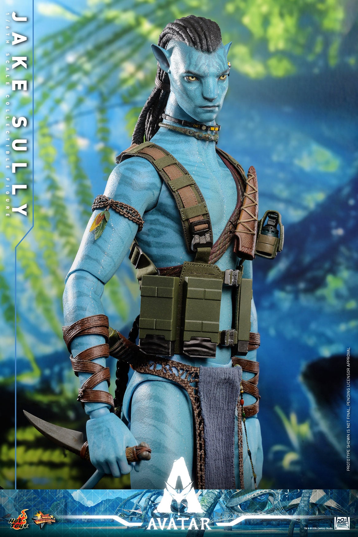 Hot Toys Avatar: The Way Of Water Jake Sully 1/6th Scale Collectible Figure MMS683