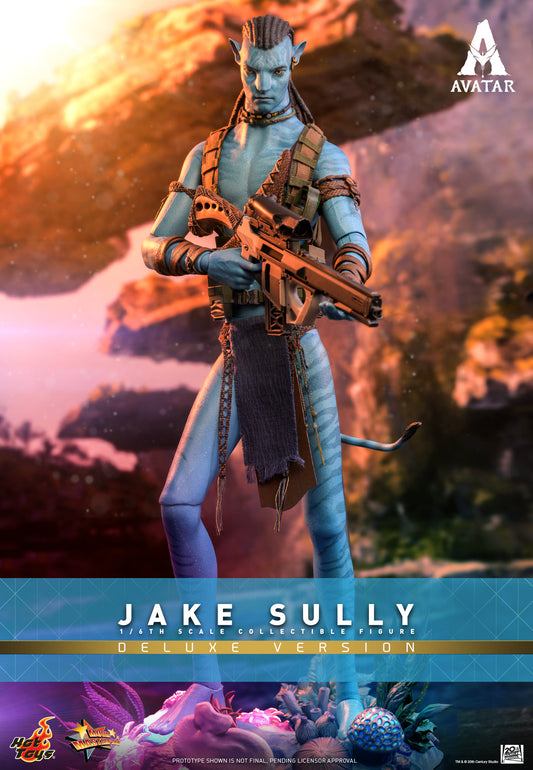 Hot Toys Avatar: The Way Of Water Jake Sully 1/6th Scale Collectible Figure (Deluxe Version) MMS684 (Refurbished Items)