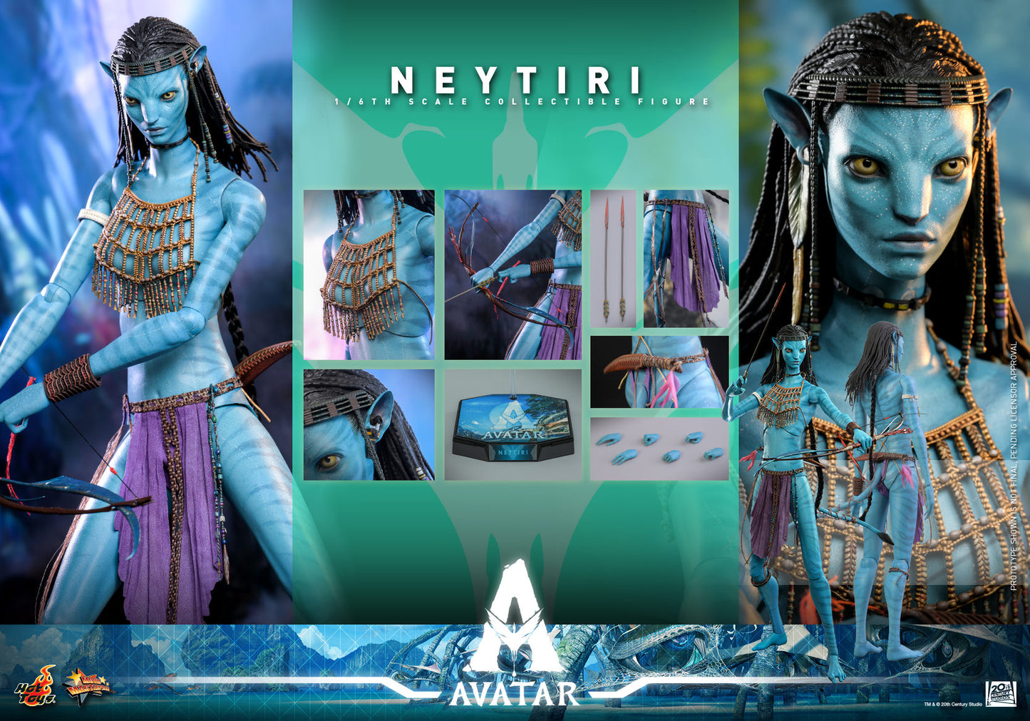 Hot Toys Avatar: The Way Of Water Neytiri 1/6th Scale Collectible Figure MMS685