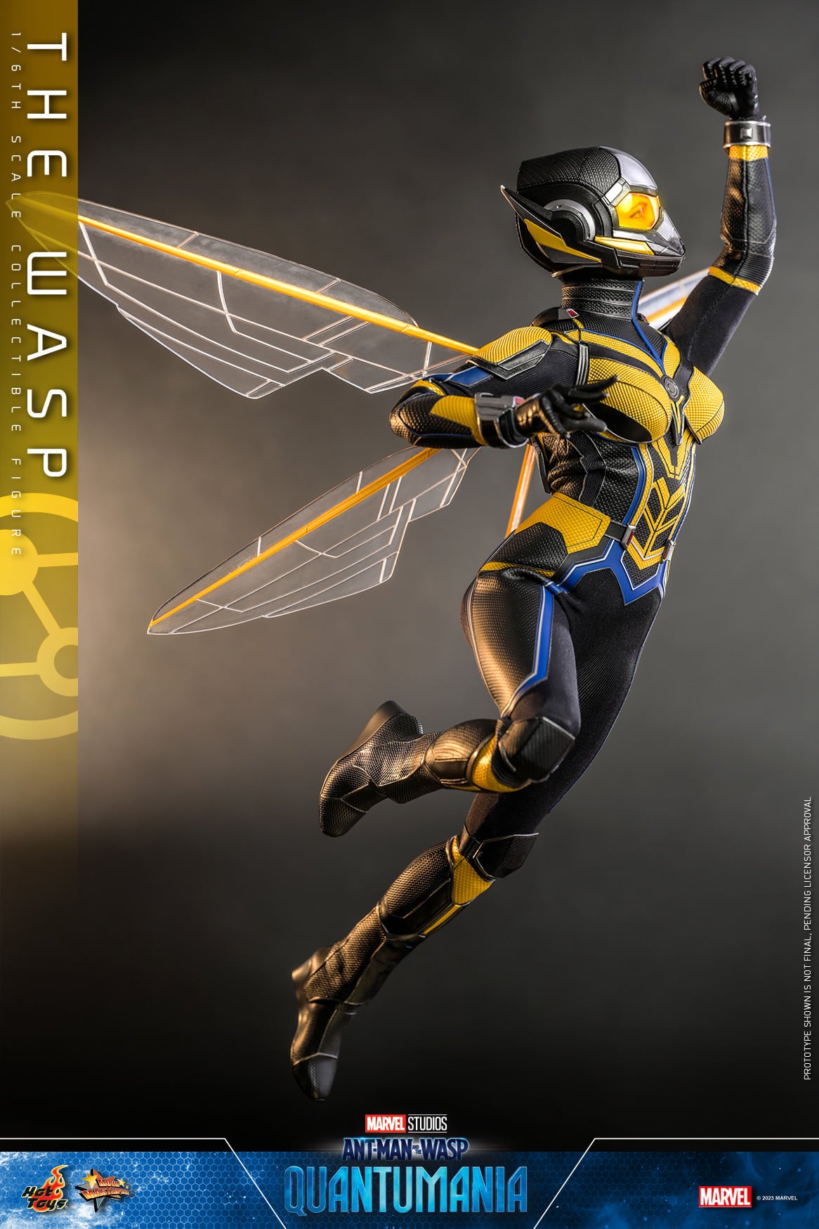 Hot Toys Ant-Man And The Wasp: Quantumania - The Wasp 1:6 Scale Collectible Figure MMS691