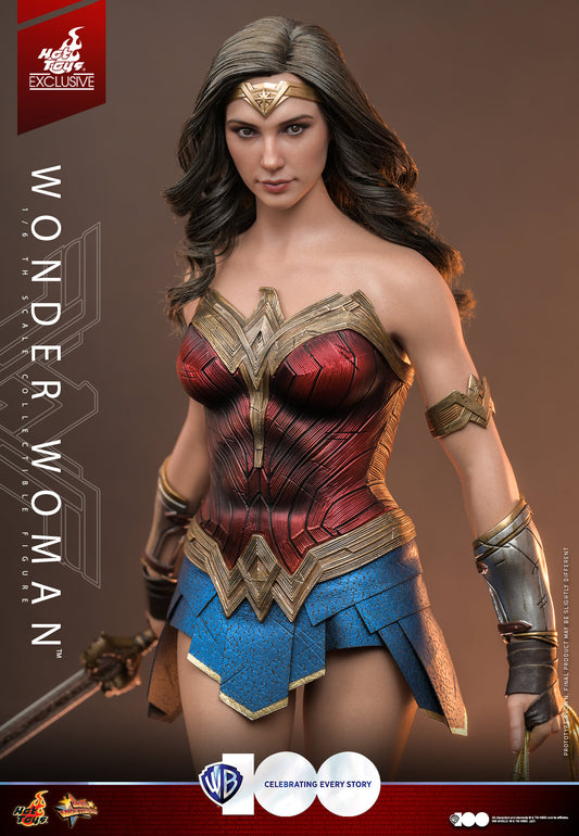 Hot Toys WB 100 Wonder Woman 1:6 Scale Collectible Figure (Exclusive Edition)(Worldwide 300PCS) MMS698