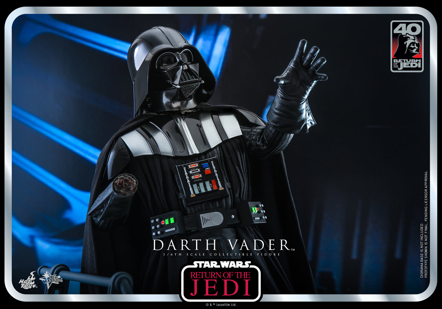 Hot Toys Star Wars Episode Vi: Return Of The Jedi™ Darth Vader™ 1/6th Scale Collectible Figure (Regular Version) MMS699