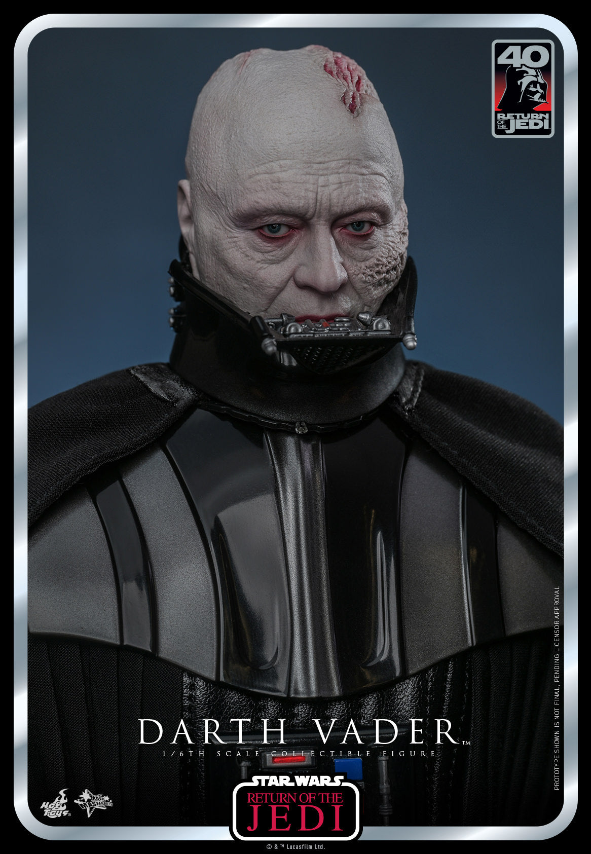 Hot Toys Star Wars Episode Vi: Return Of The Jedi™ Darth Vader™ 1/6th Scale Collectible Figure (Regular Version) MMS699