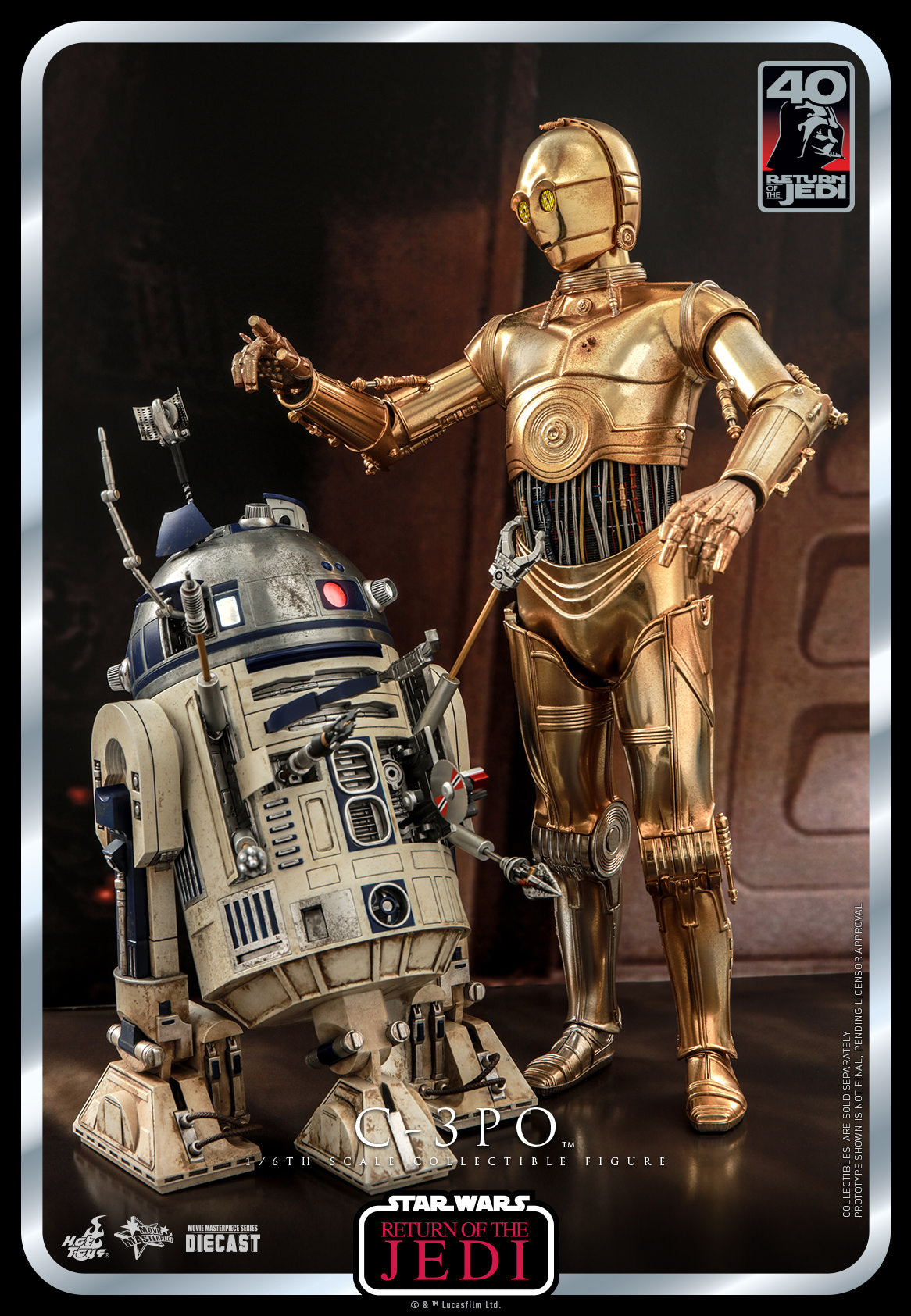 Hot Toys Star Wars Episode Vi: Return Of The Jedi™ C-3po™ 1/6th Scale Collectible Figure MMS701D56