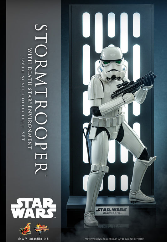 Hot Toys Star Wars™ Stormtrooper™ With Death Star™ 1/6th Scale Collectible Figure MMS736