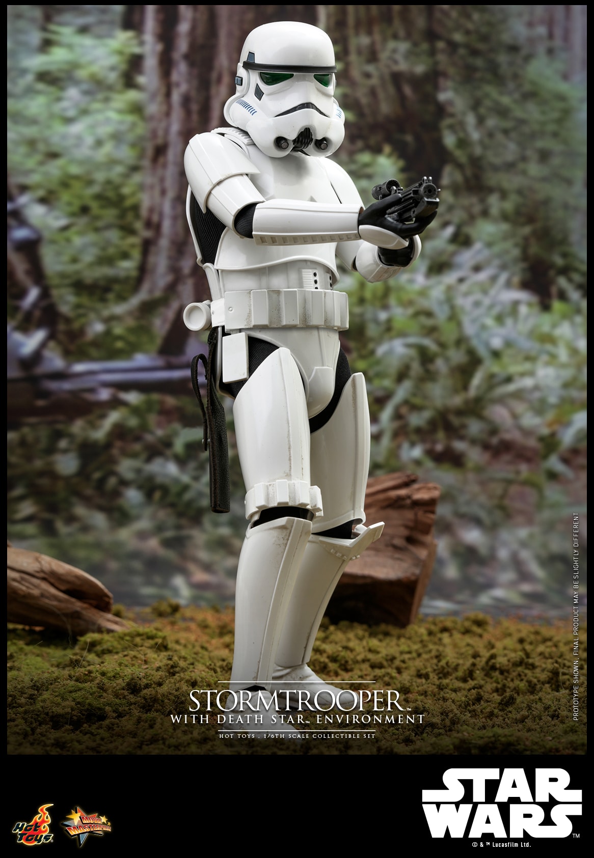 Hot Toys Star Wars™ Stormtrooper™ With Death Star™ 1/6th Scale Collectible Figure MMS736