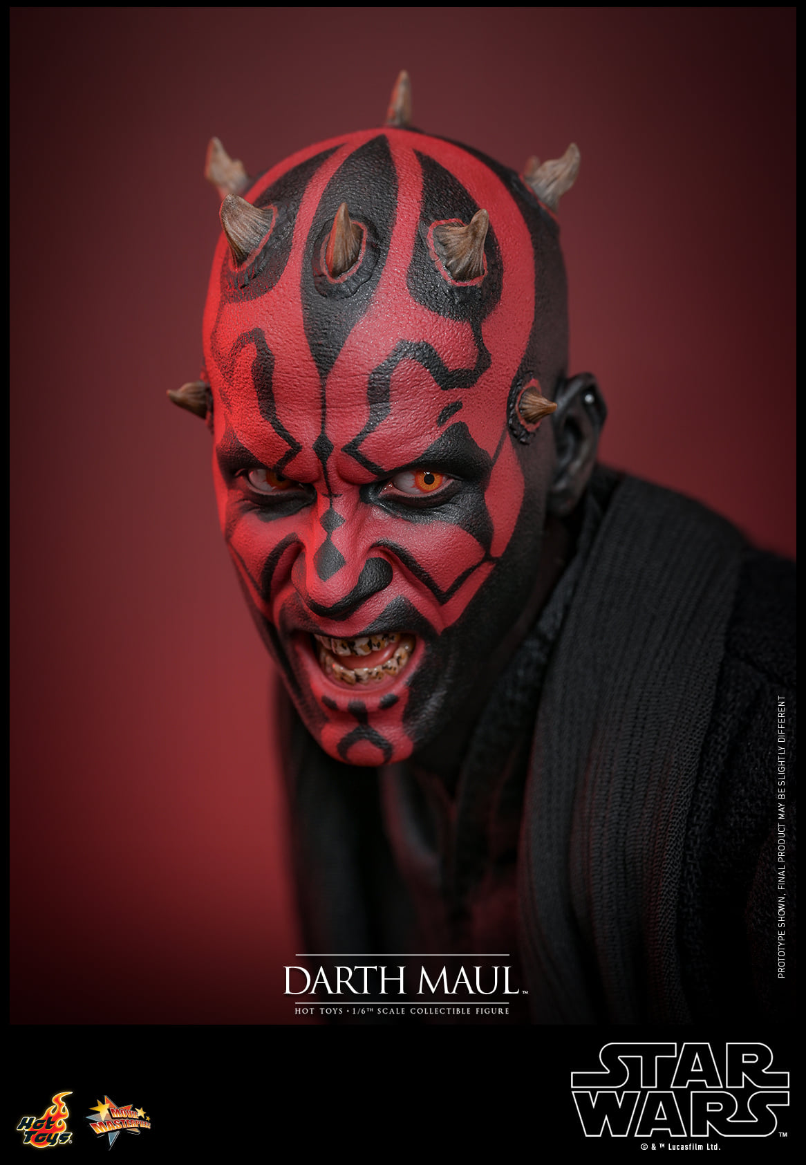 Hot Toys【Star Wars™ Episode I: The Phantom Menace - 1:6 Scale Darth Maul Collectible Figure】 (Exclusive Edition)(Global Exclusive Commemorative Coin) (The color of the coins is random, possibly gold or red) MMS748B