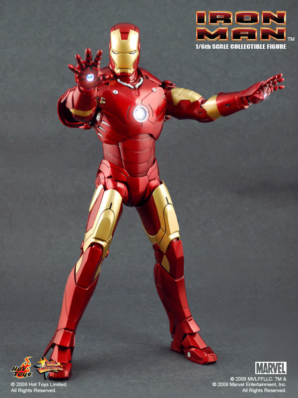 Hot Toys Iron Man: Mark III 1:6 Collectible Figure MMS75