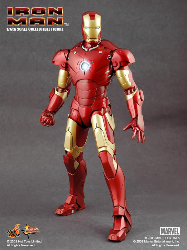 Hot Toys Iron Man: Mark III 1:6 Collectible Figure MMS75