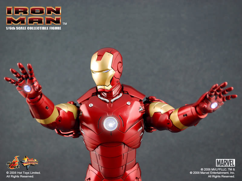 Hot Toys Iron Man: Mark III 1:6 Collectible Figure MMS75