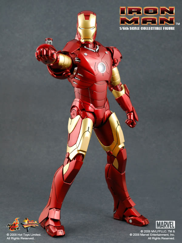 Hot Toys Iron Man: Mark III 1:6 Collectible Figure MMS75