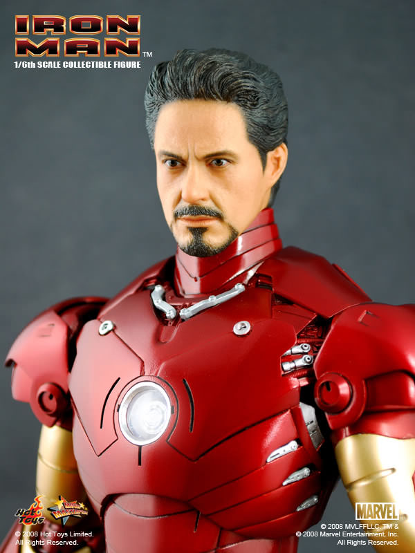 Hot Toys Iron Man: Mark III 1:6 Collectible Figure MMS75