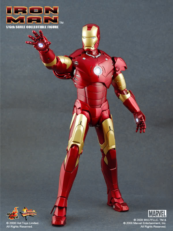 Hot Toys Iron Man: Mark III 1:6 Collectible Figure MMS75