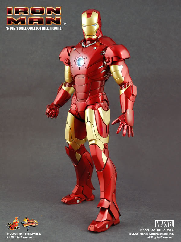 Hot Toys Iron Man: Mark III 1:6 Collectible Figure MMS75