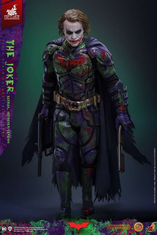 Hot Toys The Dark Knight The Joker (Batman Imposter Version) Artisan Edition 1:6 Scale Collectible Figure MMS752AE