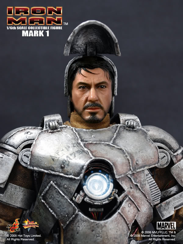 Hot Toys Iron Man – Mark I 1:6 Collectible Figure MMS80